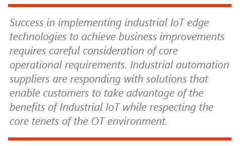 Enabling the Industrial IoT Edge