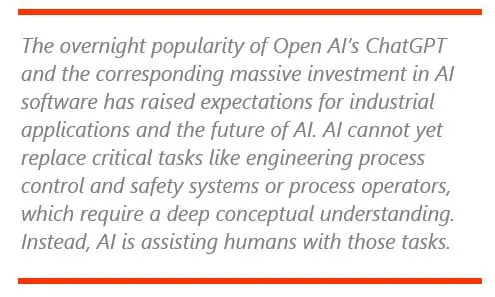 AI for Industrial Process Control