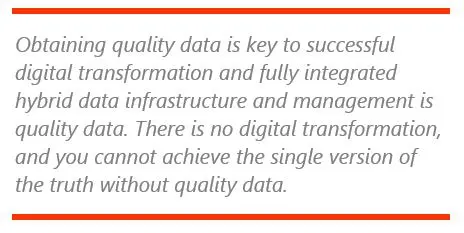 Hybrid Industrial Data Infrastructure