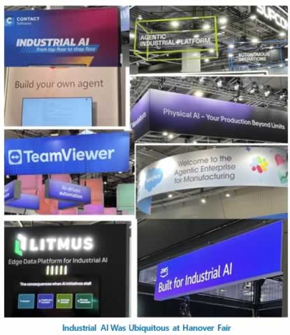 Industrial AI Was Ubiquitous at Hanover Fair