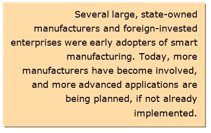 China’s Smart Manufacturing