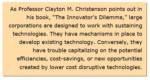 disruptive technologies needed