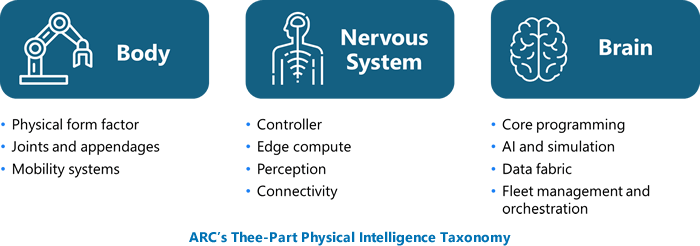 Humanoid Robots - Three-Part Physical Intelligence Taxonomy
