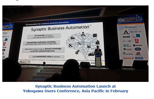 Synaptic Business Automation Launch at Yokogawa Users Conference, Asia Pacific in February  bgvp2.JPG